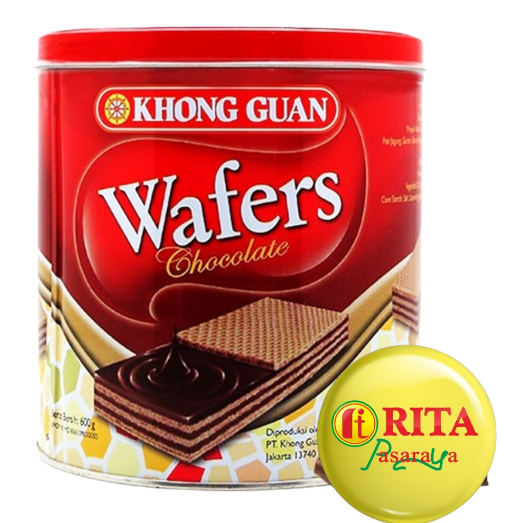 

KHONG GUAN WAFER CHOCOLATE 600GR