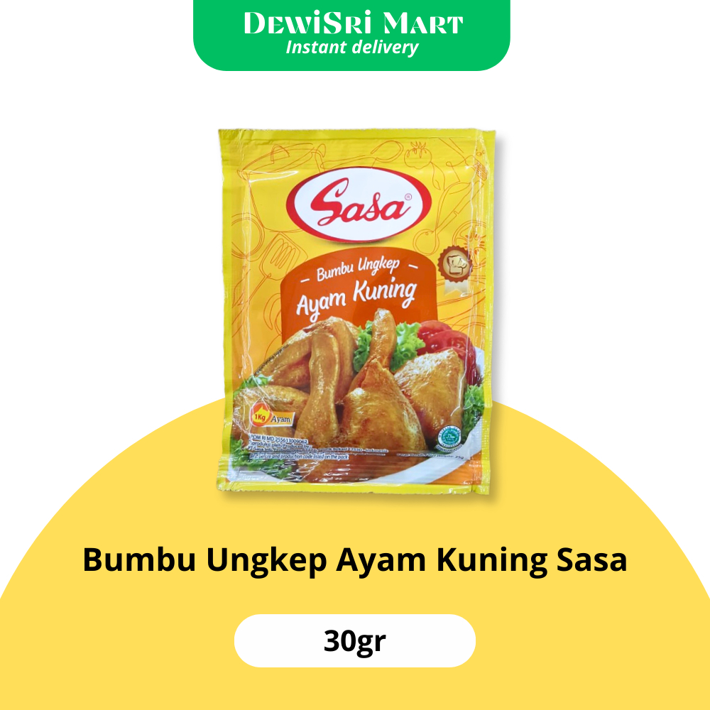 

Sasa bumbu ayam kuning 30gr - Dewi Sri Mart