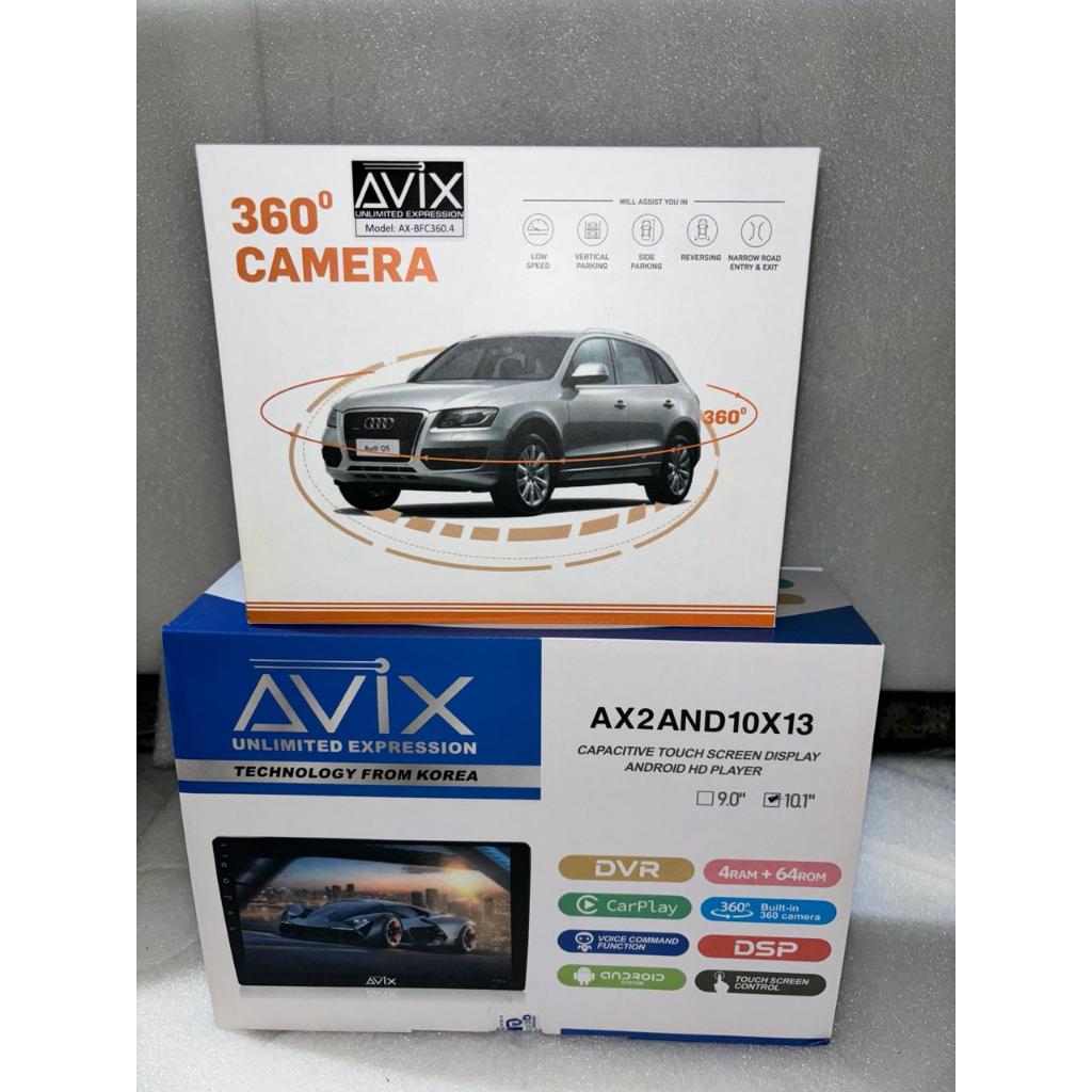 Android Avix 10 inch + Kamera 360 - Ram 4+64 GB - V3i Auto Shoppe