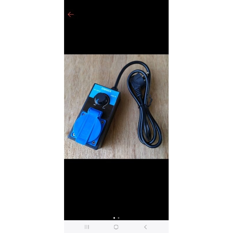 Dimer Pengatur Kecepatan ke Gerinda 2000wat