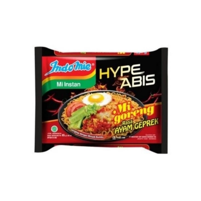 

Indomie mi goreng rasa ayam geprek / pcs