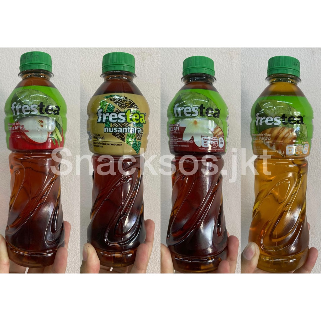 

[1 BOTOL] FRESTEA TEH ORIGINAL / HONEY / APEL / JASMINE / MARKISA 350ml