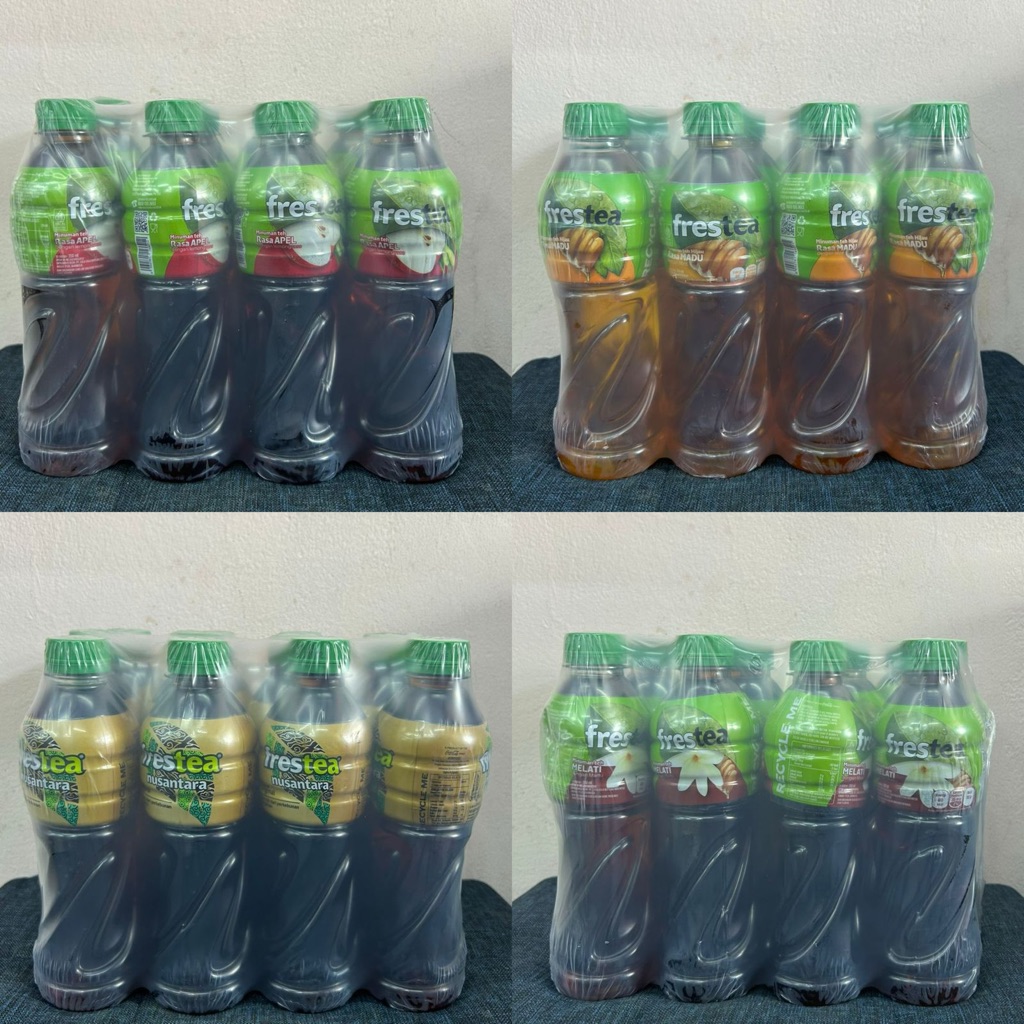 

[1 LUSIN = 12 BOTOL] FRESTEA TEH ORIGINAL / HONEY / APEL / JASMINE MARKISA 350ml