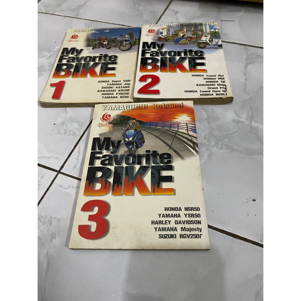 komik my favorite bike 1-3 tamat - Yamaguchi Katsumi