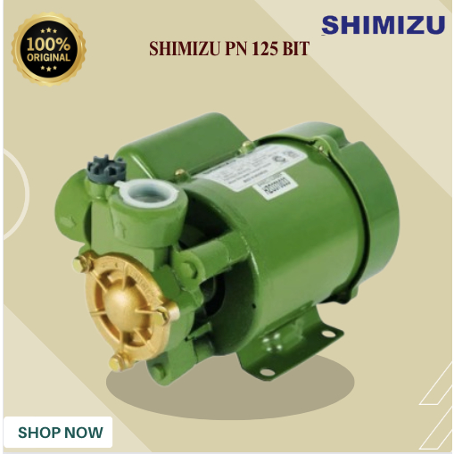 SHIMIZU POMPA AIR PN 125 BIT/PN125BIT/PN 125-BIT/PN-125-BIT NON AUTO WATER PUMP