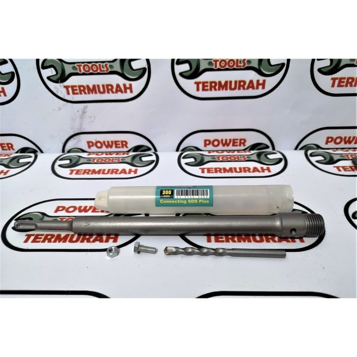 

Penyambung Arbor SDS 300mm Hole Saw Beton CONNECTOR HOLLOW CORE DRILL