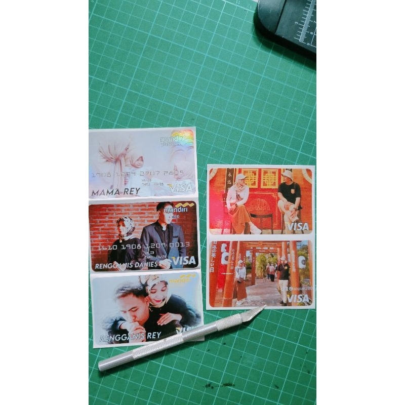 

Stiker hologram ATM