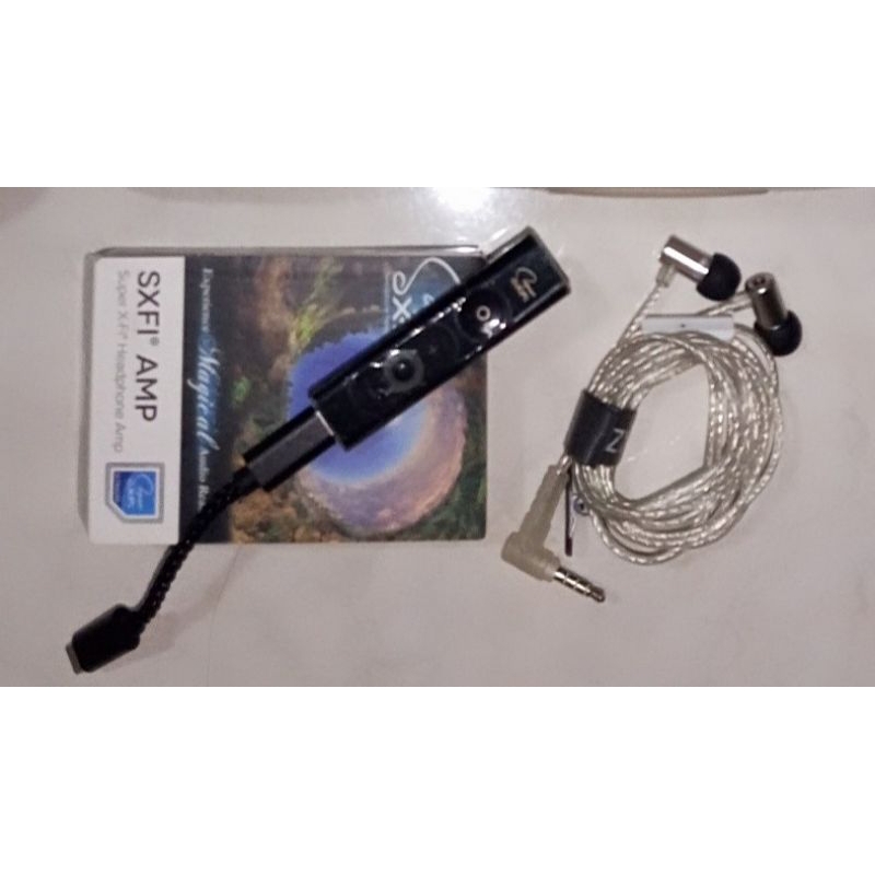 DAC Creative SXFI-(Blm Update Firmware) Fullset+Kabel CtoC Jcally+KZ LingLong