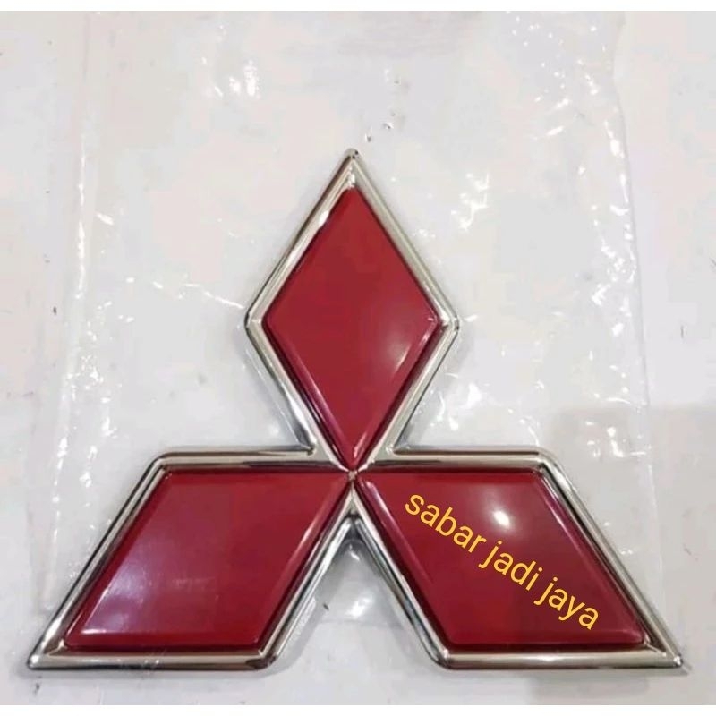logo emblem tiga berlian Mitsubishi canter