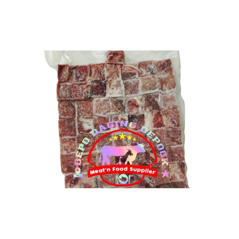 

Beef Wagyu Saikoro Cubes meltique (daging sapi) (500gram)