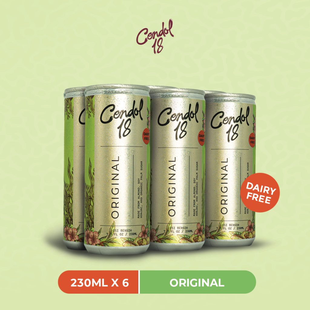 

(BUNDLING 6 Pcs) Cendol 18 Kaleng 250ml - Varian Original