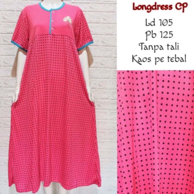 Longdres / Gamis Kaos Murah Bagus Cantik
