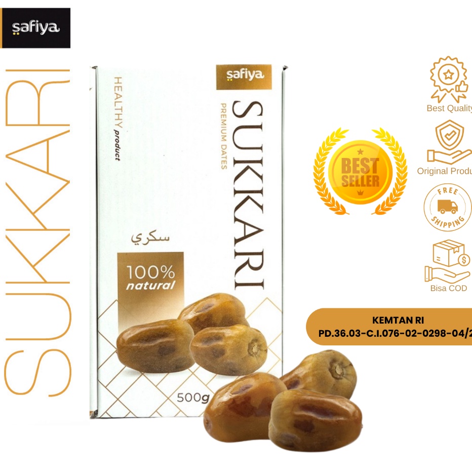

Terbaru Kurma Sukari 5 gram Premium Kurma Sukkari Authentic Safiya Food