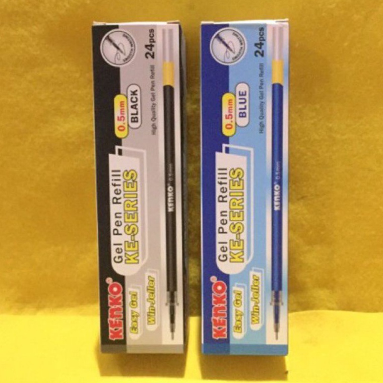 

QIX952 D2289 Refill pulpenisi pulpen Gel Kenko easy Keseries 1pak24pcs