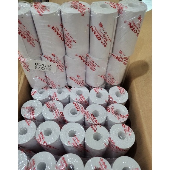 

JXM135 C6369 Kertas Struk Kasir Thermal Otani 57x31mm isi 1 roll