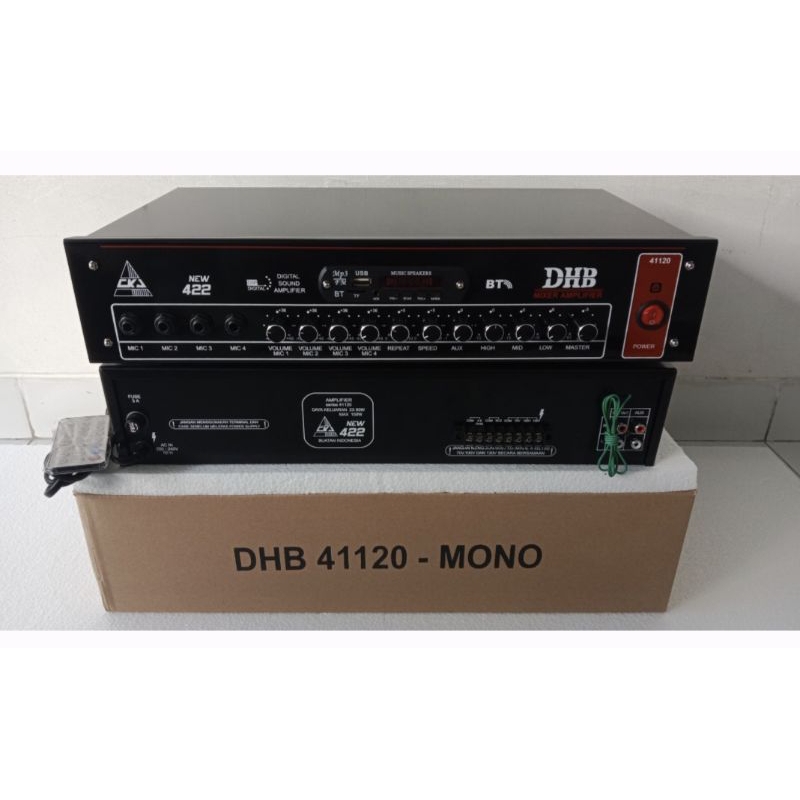 (BOX JADI) POWER TOWWA CKJ TOA Amplifier DHB 41120 MONO NEW