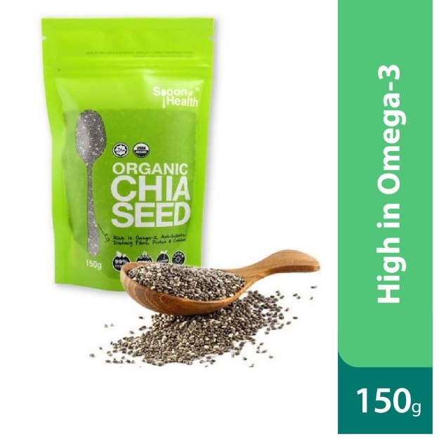 

Spoon Health Organic Chia Seed High In Omega 3 150gr