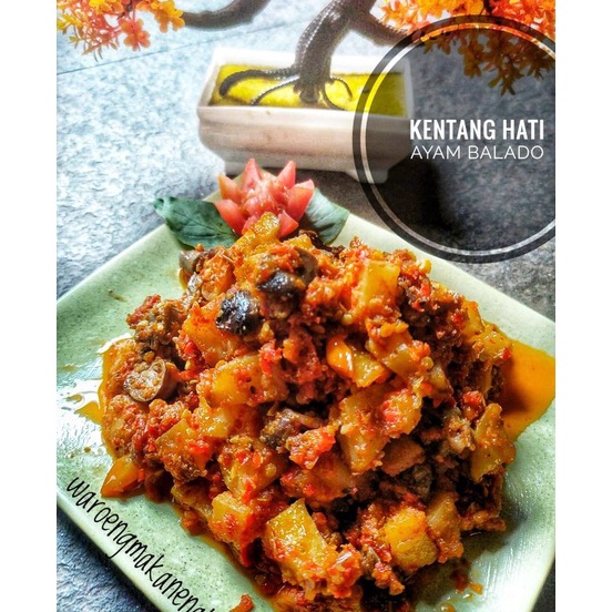 

PALING AMPUH Sambel goreng kentang ati READY
