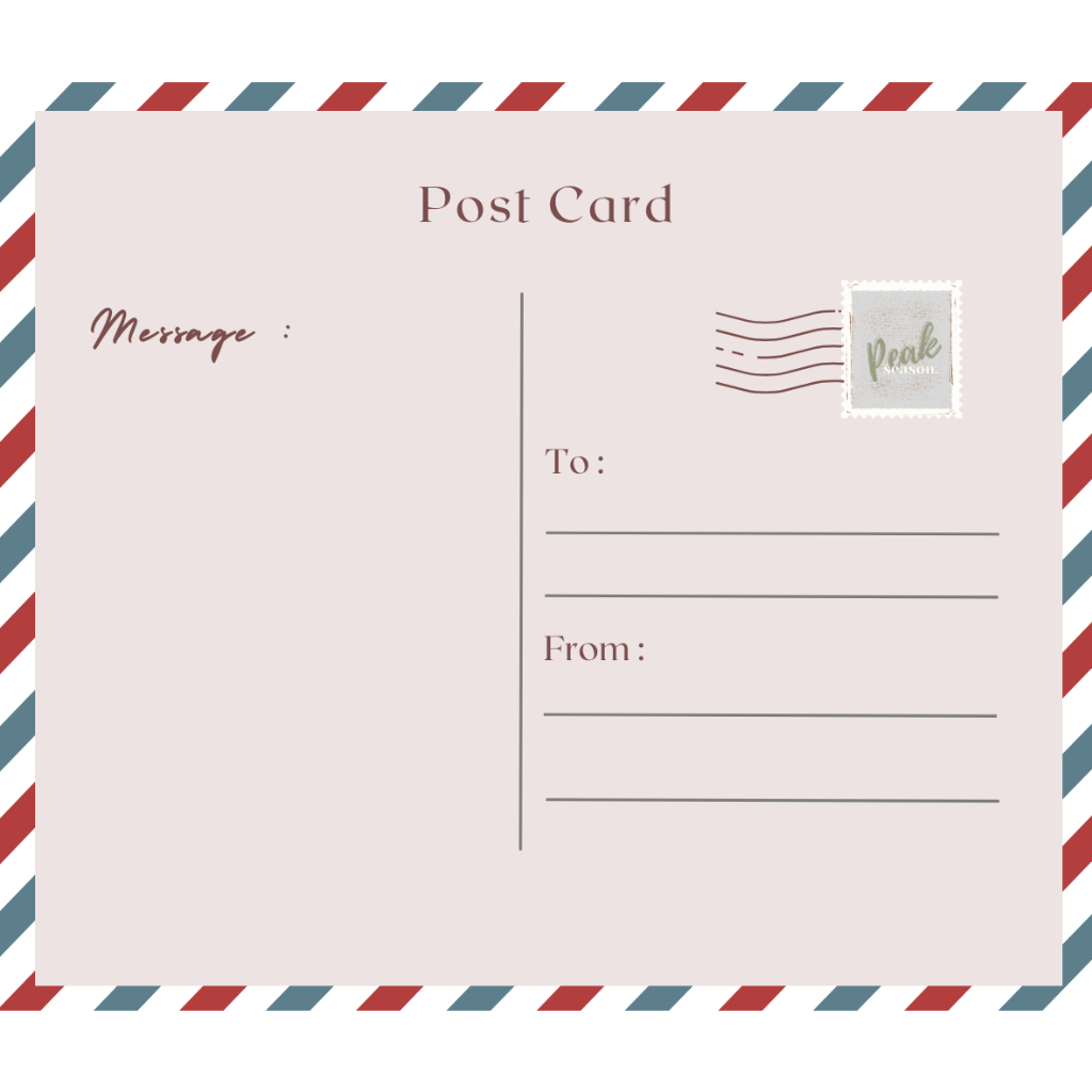

Hand Written Greeting Card
