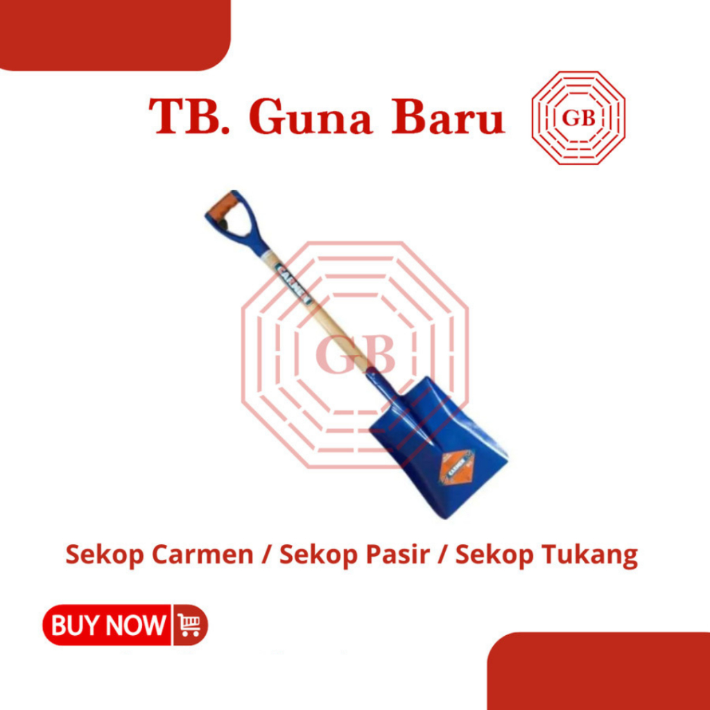 Sekop Carmen | Sekop Pasir | Sekop Tukang | Sekop Tanah Bangunan