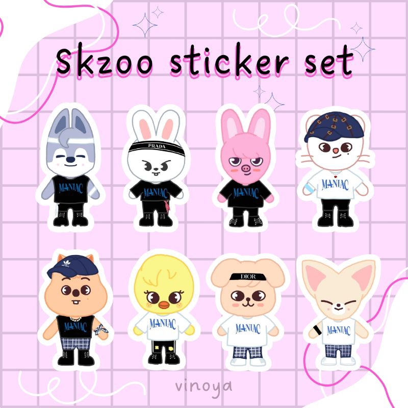 SKZOO STICKER SET Vol.1