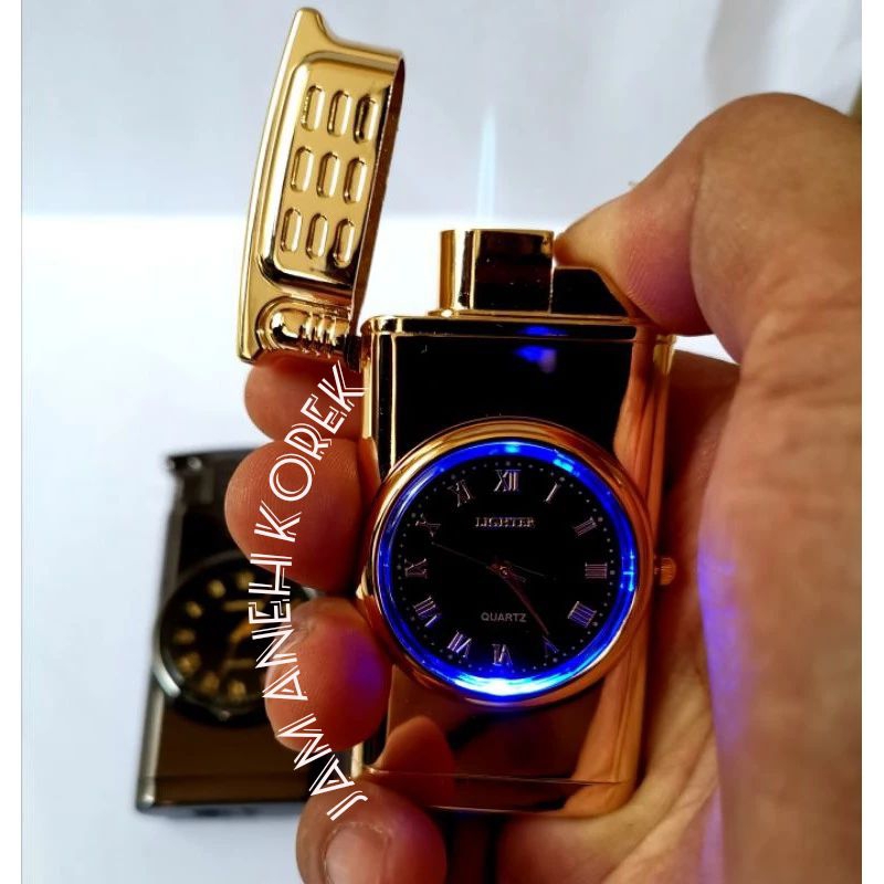 jam korek api/mancis/0Korek Api Jam premium Lighter jamnya jalan 1set korek jam viral!!