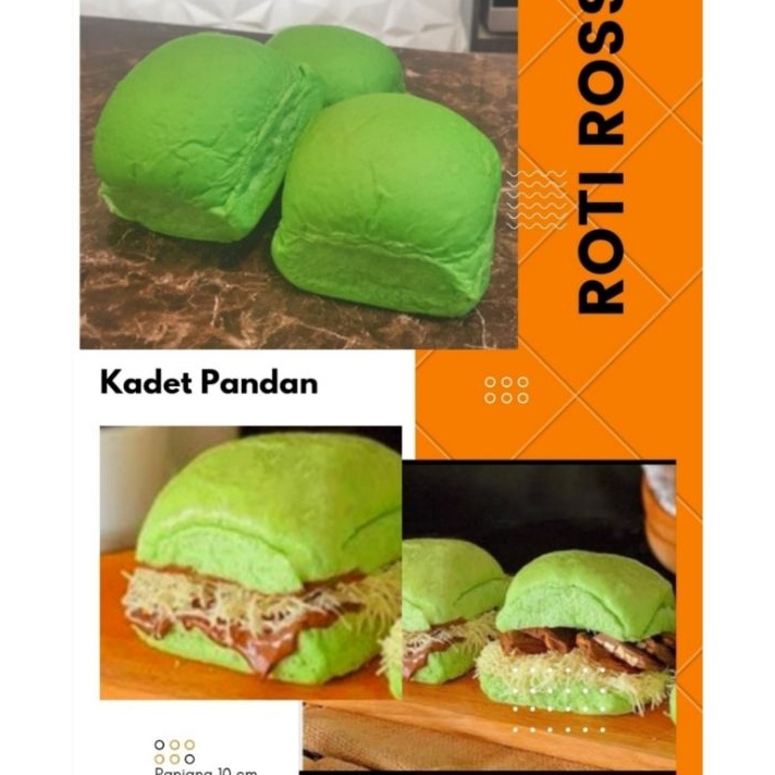 

Ready Stok Roti Kukus Pandan isi 1pcs