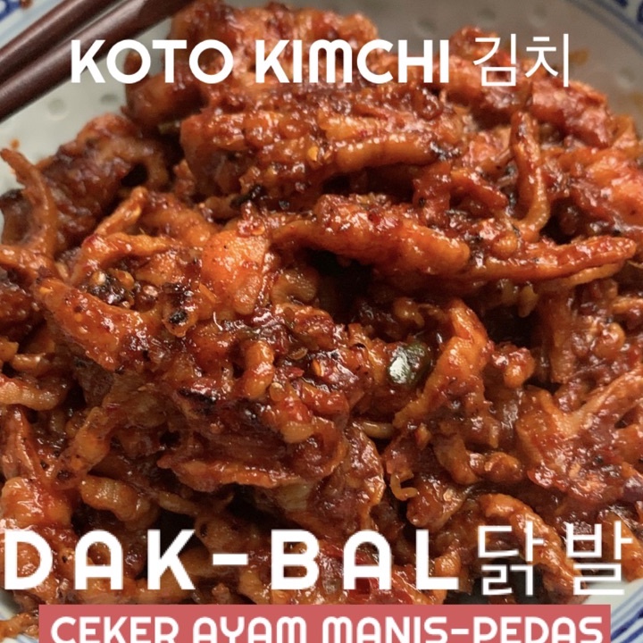 

ORIGINAL DAKBAL CEKER AYAM PEDASMANIS KOREA TANPA TULANG KOREAN SPICY CHICKEN FEET HALAL