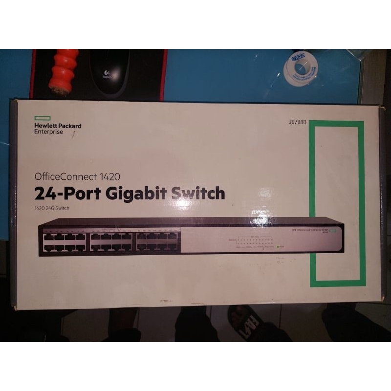 Switch HP Enterprise HPE 1420 Office Connect 24 G port JG708B