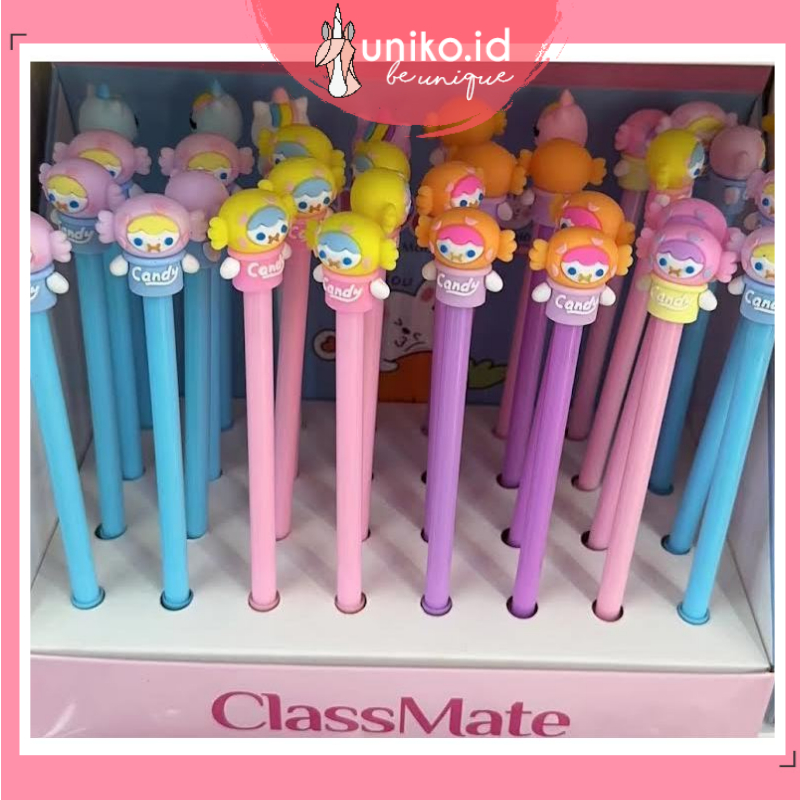 

UNIKO.ID PULPEN GEL MOTIF KARAKTER GIRL CANDY/ BOLPEN PENA PEN LUCU IMUT