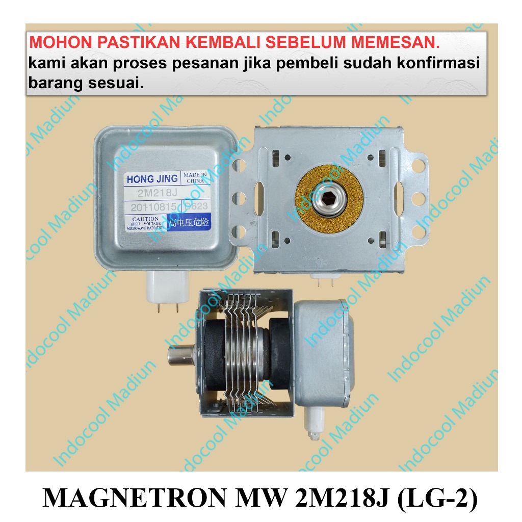 MHL MAGNETRON LG/MAGNETRON MICROWAVE OVEN/MAGNETRON MICROWAVE  2M218J (LG-2)