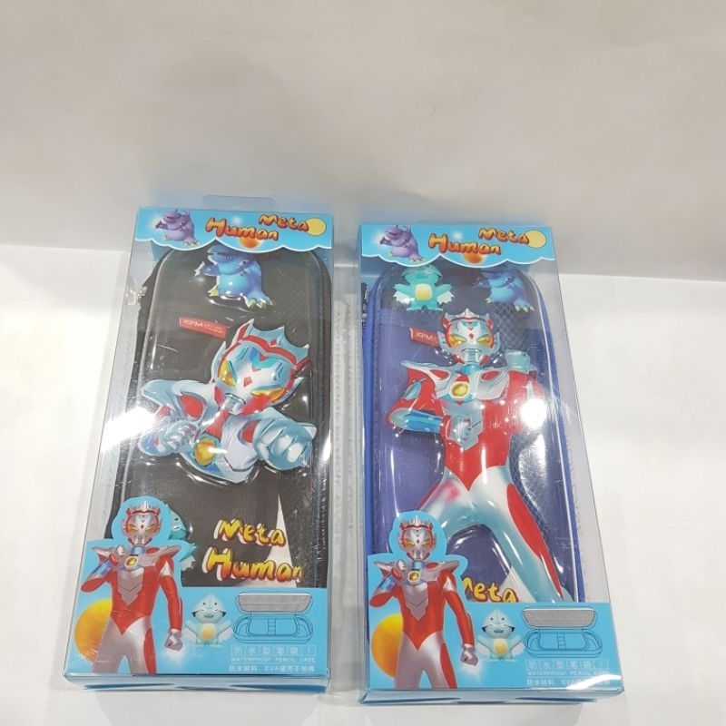 

Tempat Pensil Sleting Timbul 3D Transparan Motif Ultraman XPM-2066-9