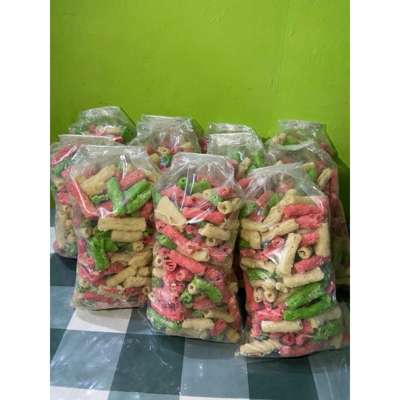 

semprong warna warni renyah dan gurih 1kg