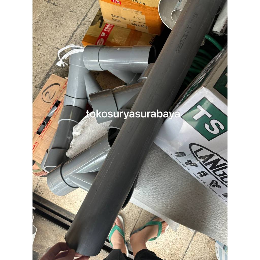 1 METER PIPA MASPION ABU 3" DV 100 cm - POTONGAN PIPA 3 INCH PIPA 3" MASPION D 100 CM PIPA 3" MASPIO