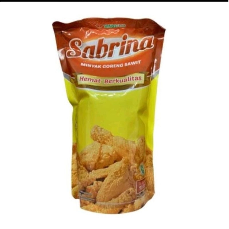 

Minyak Goreng Sabrina kemasan pouch 1 Liter