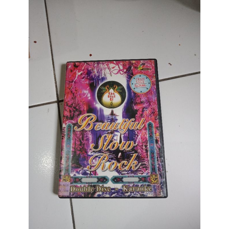 VCD Beautiful slow Rock double disc karaoke