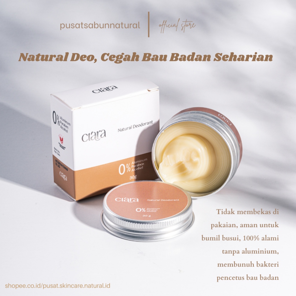 CIARA Natural Deodorant Cream