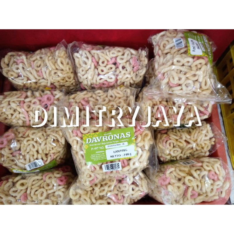 

Lanting / klanting mini davronas 240 gram kerupuk oleh oleh khas magelang jogja temanggung wonosobo