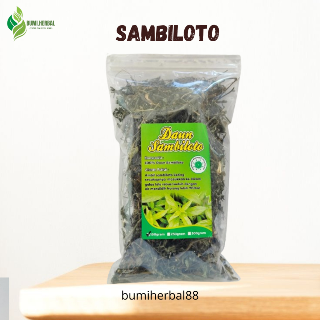 

Daun Sambiloto Kering