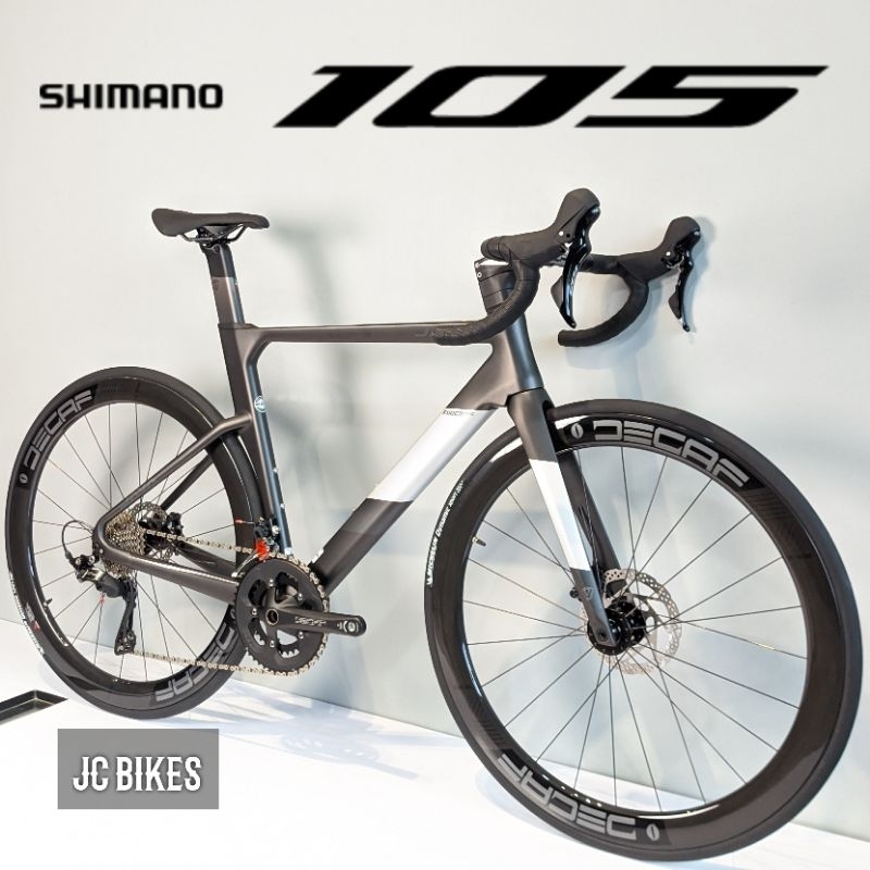 Sepeda Balap Roadbike JAVA FUOCO TOP Aero UCI Carbon, 2x12 Shimano 105 Hydraulic