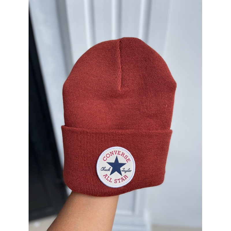 TOPI CONVERSE CHUCK TAYLOR  ALL STAR CCON22137A CON CP BEANIE RITUAL REDBEAN ORIGINAL CAP CONVERSE