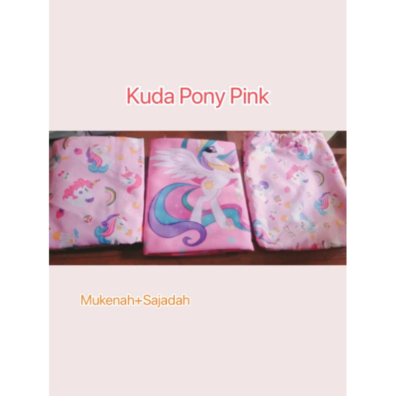 Mukenah+Sajadah Karakter Anak