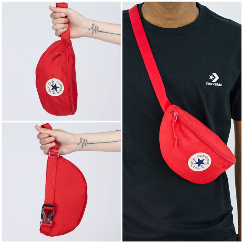 Tas Converse Sling Pack RED Bag Original 100% BNWT - TAS CONVERSE HIP PACK SLING SELEMPANG SALE