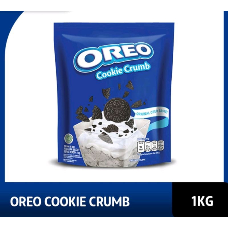 

Oreo Cookies Crumb 1kg Bubuk Oreo - Oreo Bubuk Original - Remahan Oreo - Oreo Crumbs - Oreo Bubuk - Oreo Kasar - Oreo Asli - Oreo Vanilla - Biskuit Oreo Remahan Kasar - Biskuit Remahan - Bubuk Oreo