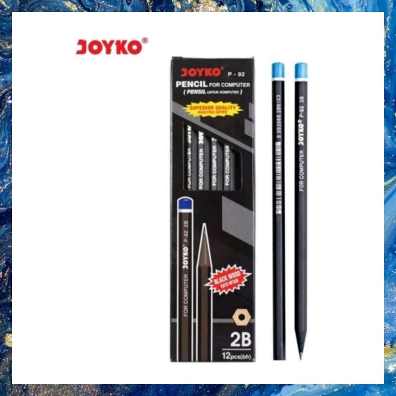 

Pensil untuk Komputer 2B Joyko P-92 Kualitas Super | 1 pcs