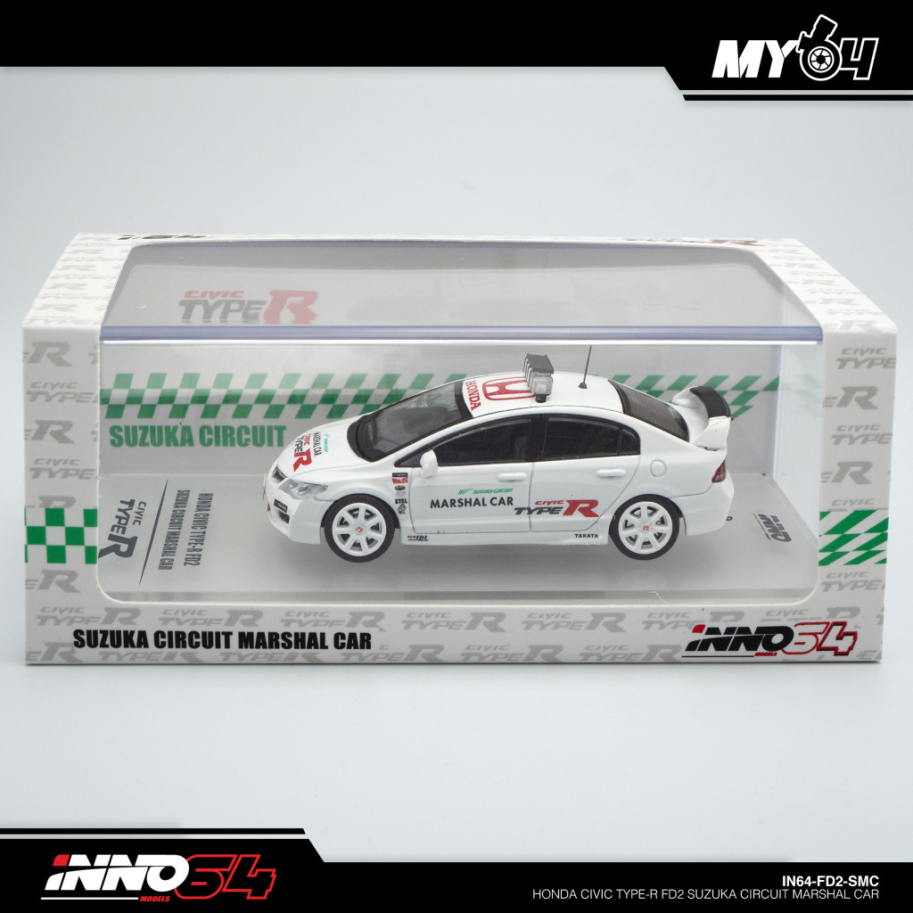 INNO64 HONDA CIVIC Type-R FD2 Suzuka Circuit Marshal Car