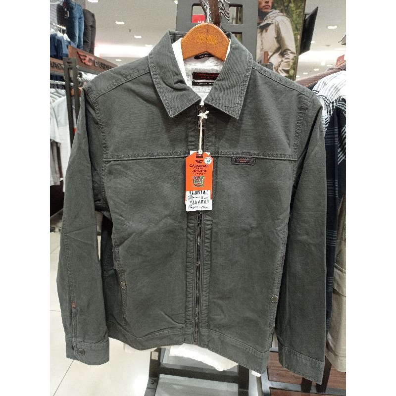 CARDINAL CASUAL Jaket Reguler Bahan Katun New