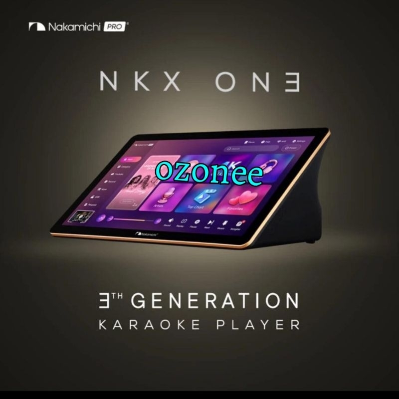 Nakamichi NKX ONE NKX-ONE Player Karaoke Nakamichi Touchscreen 2 in1 Original