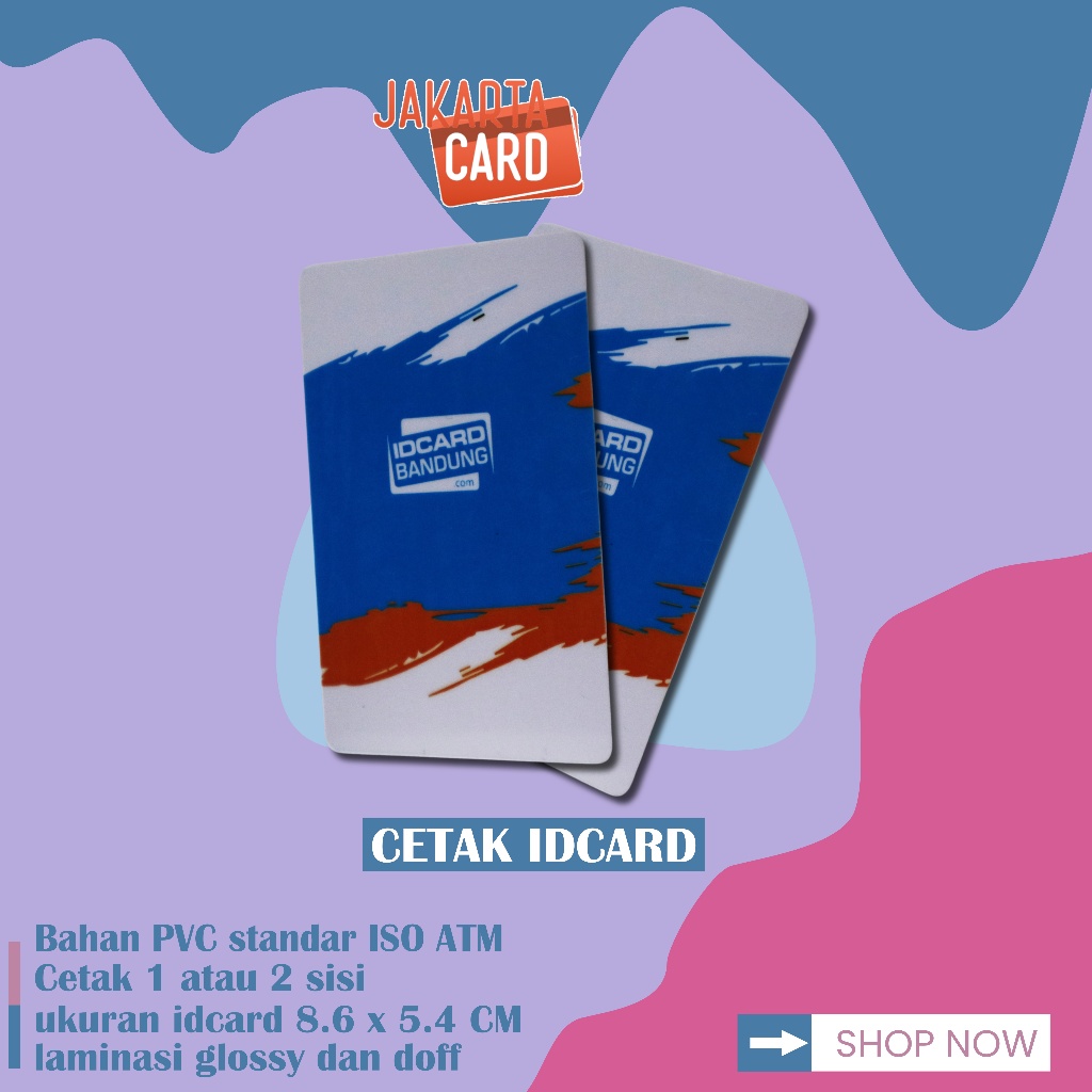 

Cetak Kartu Id Card Print Id Card Custom Id Card PVC Nametag Kartu Member Karyawan