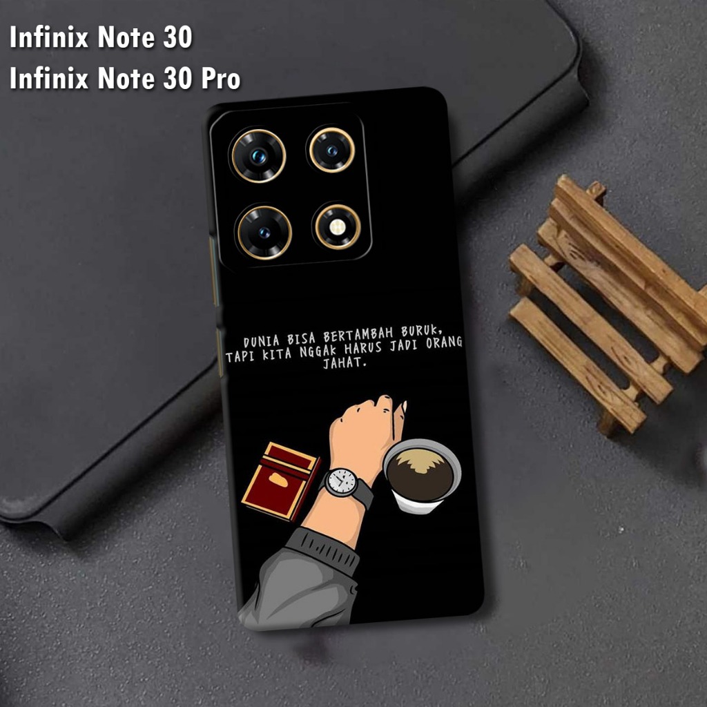 Opvistore Case Infinix Note 30 - Infinix Note 30 Pro Pelindung Belakang Handphone Softcase Macaron Pro Kamera Silicone Lentur - 19